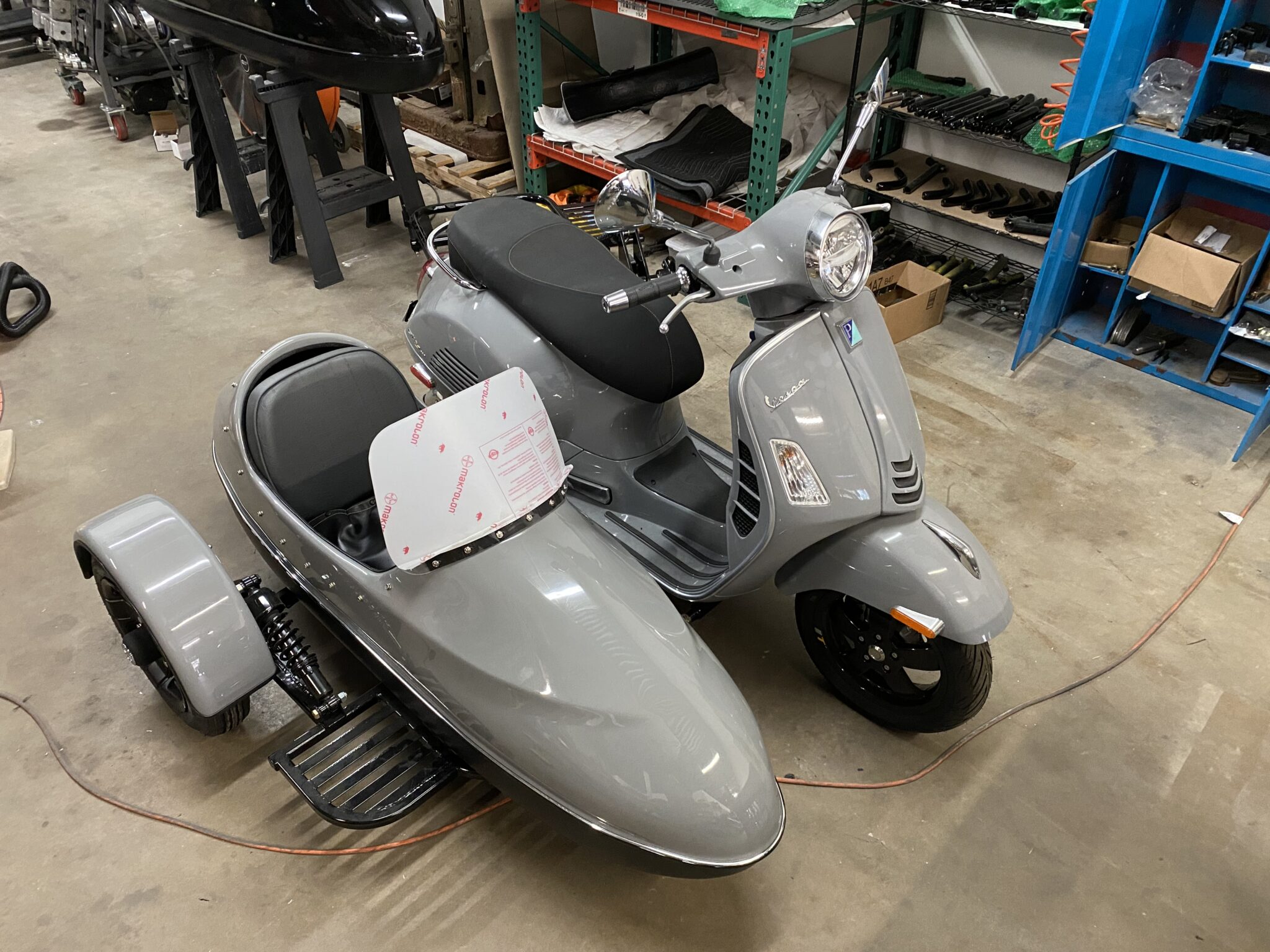 Vespa Sidecars – Texas Sidecars for motorcycles and scooters